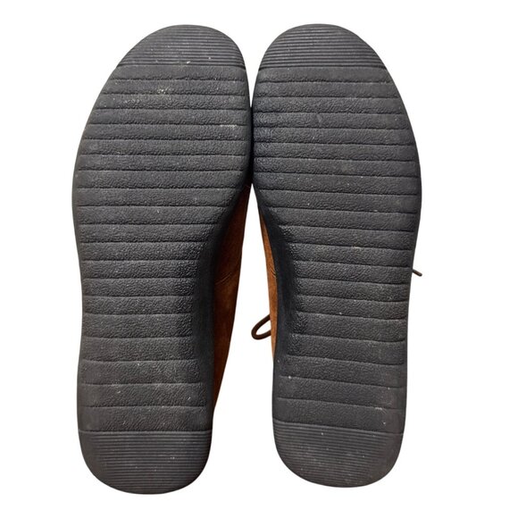 Faded Glory Cheyenne Brown Suede Leather Women’s Moc Toe Ankle Boots 8.5 - Picture 5 of 14